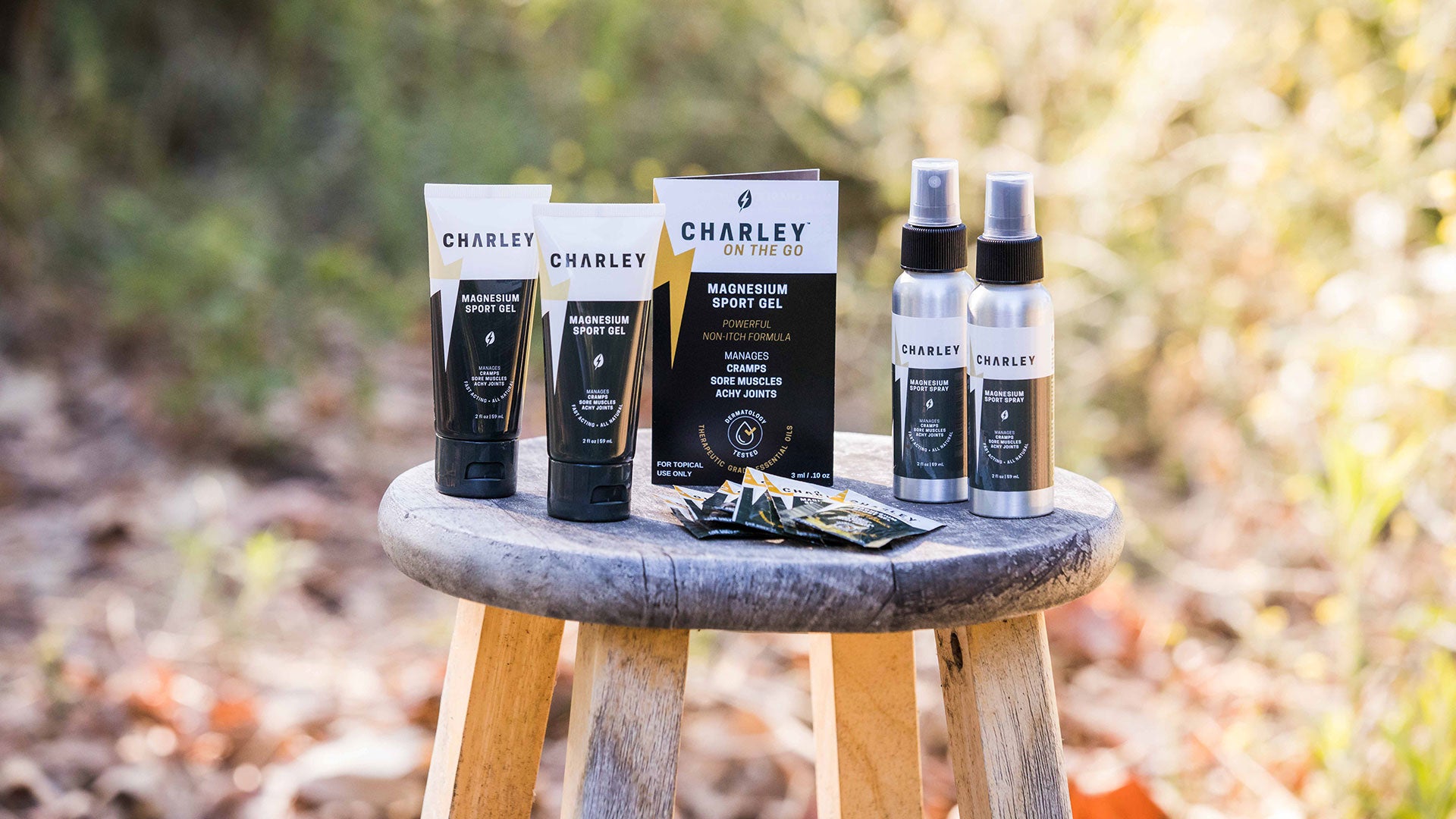 美容液 Charlie CHΛRLEY™ – Charley Magnesium Sport Gel