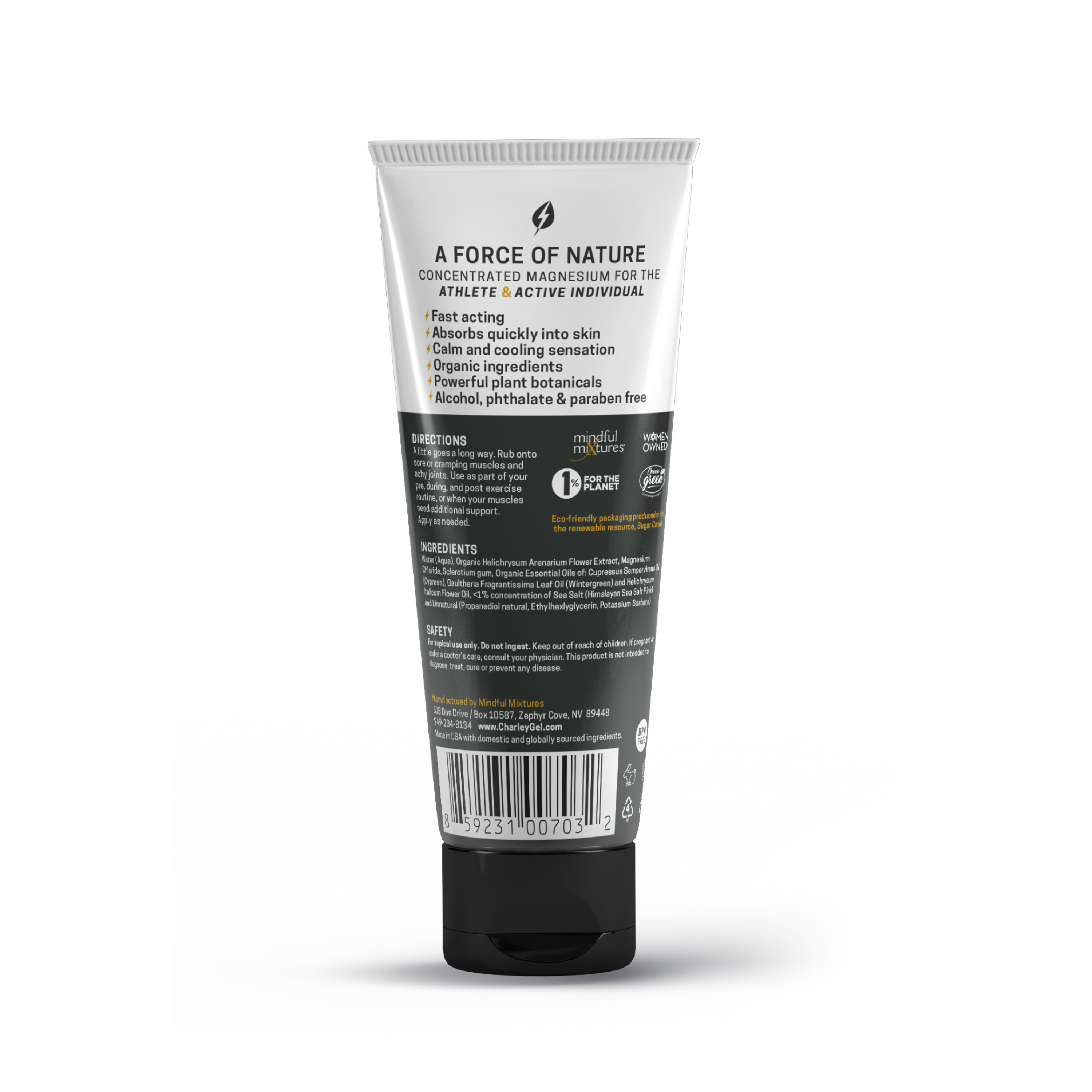 CHΛRLEY Magnesium Sport Gel