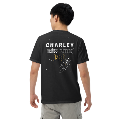 Charley Makes Running Magic Tee - Black
